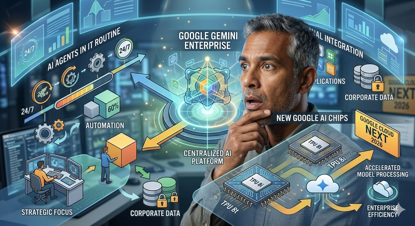 Painel visual de tecnologia para notícias e informes do TI